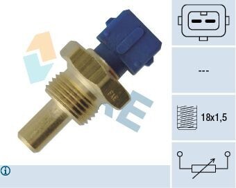 FAE Kühlmitteltemperatursensor Kühlmitteltemperatursensor 33687 für DAF 75