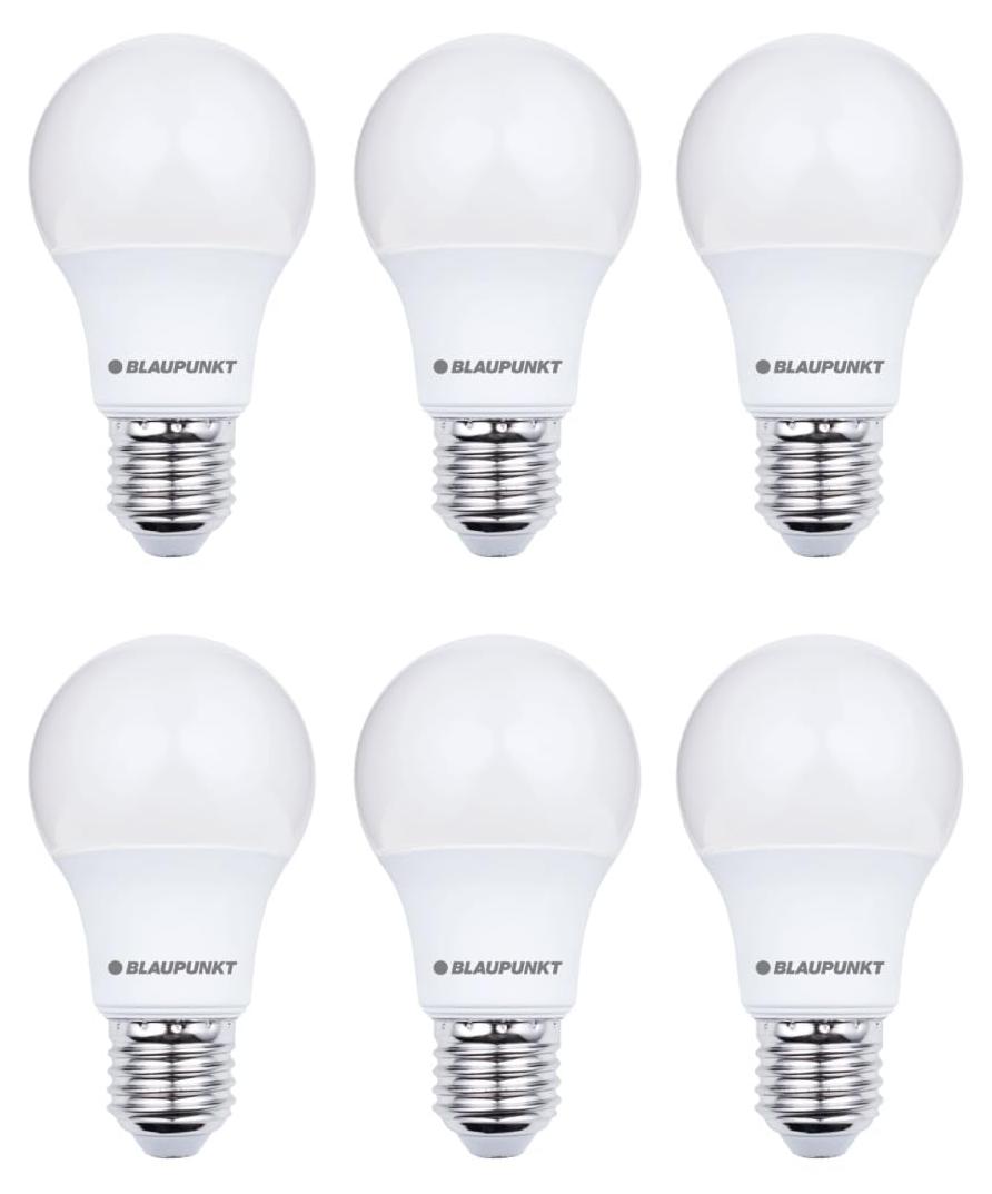 Blaupunkt Glühbirne e27 - Led Lampe - Matt - 12W (100W) - 1200 lm - 4000K Tageslichtweiß Glühbirnen - Nicht-Dimmbar - 6er Set