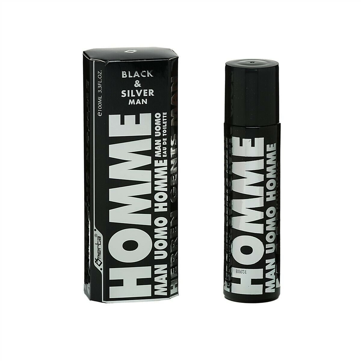 Omerta Black Silver toaletná voda pánska 100 ml