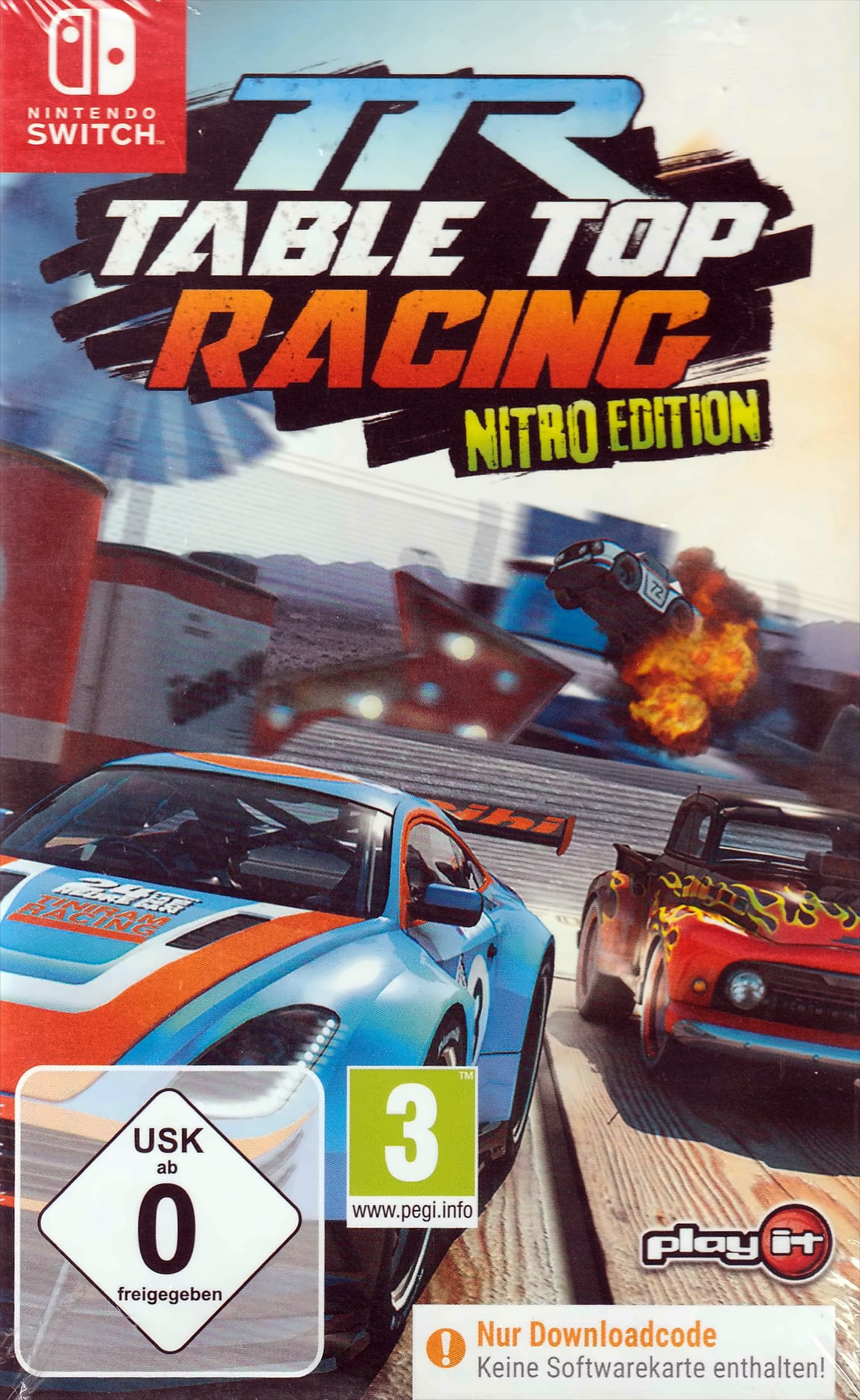 System 3 Software Limited Table Top Racing Nitro Switch (Code in Box)