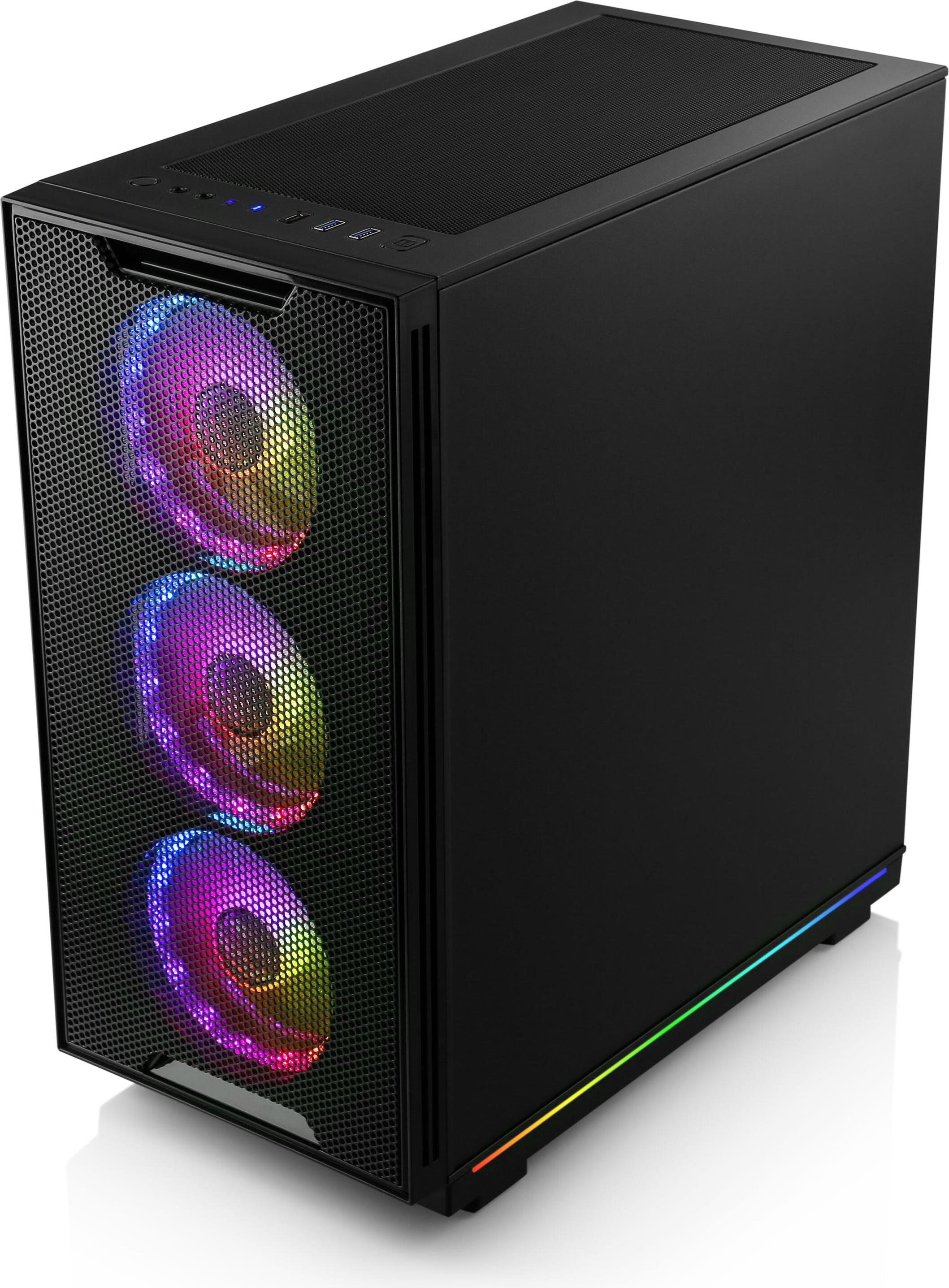 Gaming PC AMD Ryzen 7 8700G, 4200 MHz, AMD Radeon 780M, 32 GB DDR5-RAM, 1000 GB M.2 SSD, Windows 11, USB 3.2 | M10800H