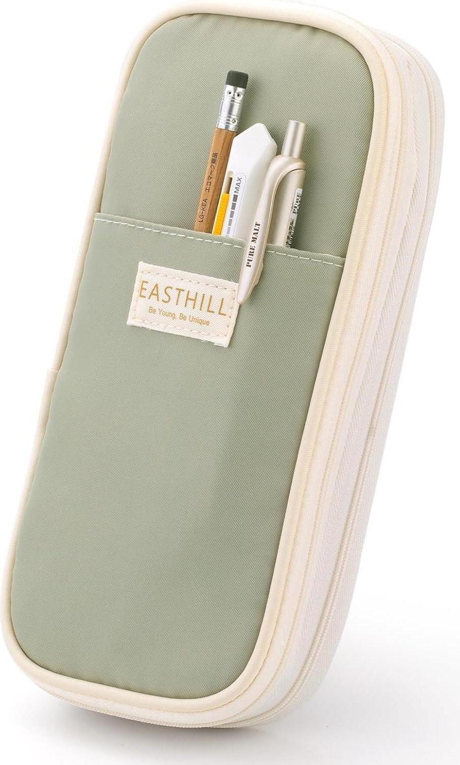 Sonstige EASTHILL Federmäppchen Großes Fassungsvermögen Grün Teenager Stifttasche
