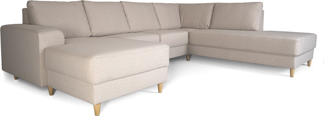 ebuy24 Nordic Usofa rechts gewendet hell beige. 65-44295