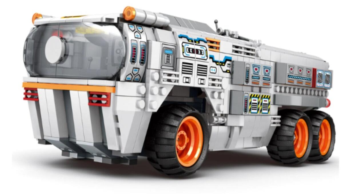 Reobrix 99004 Transportfahrzeug Klemmbaustein RC Fahrzeug 1298 Teile ab 14 RBX-143