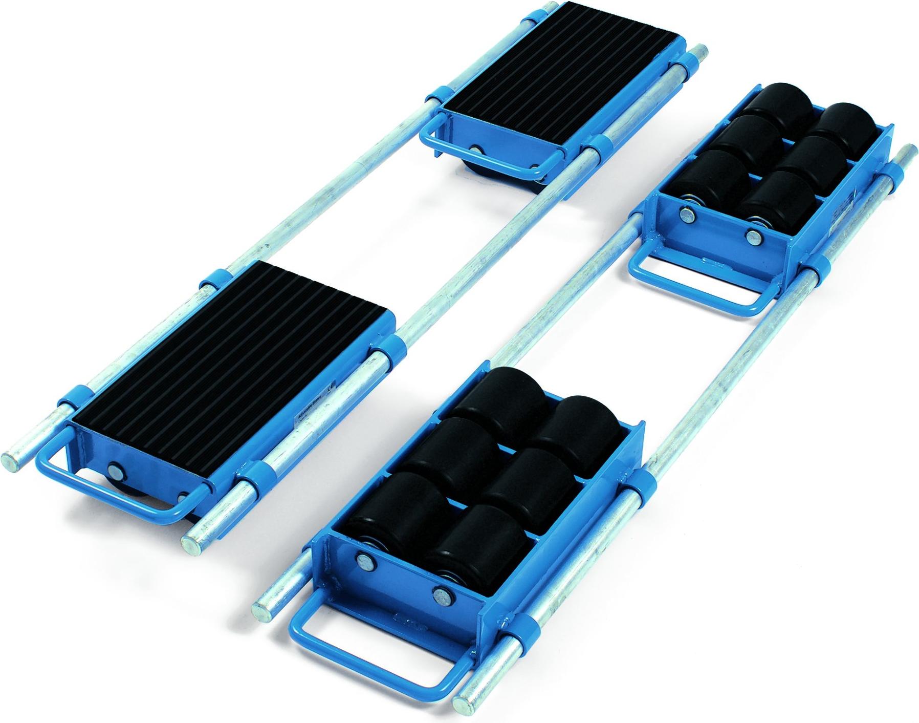 fetra Fahrwerk, verstellbar, Tragplatte 350 x 200 mm, 12 to. 6952