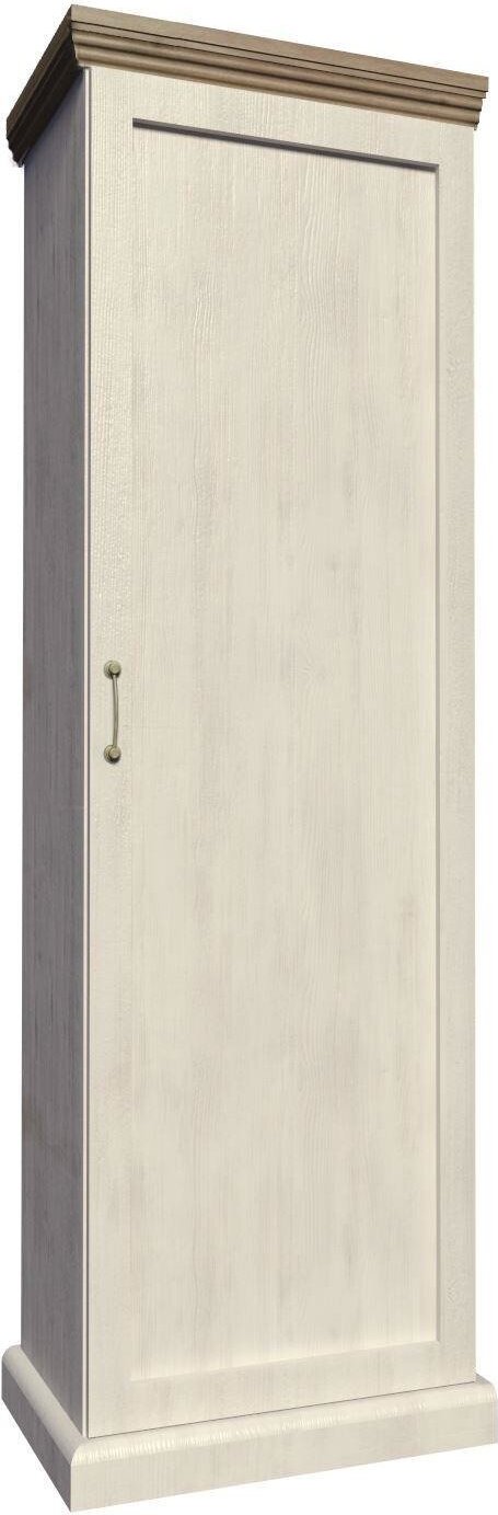 Gala-Möbel Royal S1D Kleiderschrank 1-türig Nordkische Kiefer/Eiche GM-ROYAL-S1D