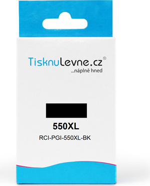 Cartridge TisknuLevne.cz.550XL PGI-550XL-Bk (čierna)
