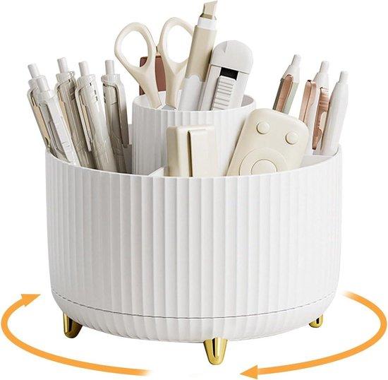 OEM Rotierender Schreibhalter mit 5 Fächern für Kinder - Schreibtisch-Organizer für den Lernprozess und Arbeitsplatz 2026