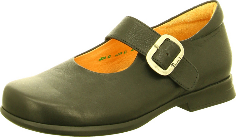 Think! Damen Slipper aus chromfrei gegerbtem Glattleder EUR 40,5 mit 1 cm Absatz 8300100_40.5