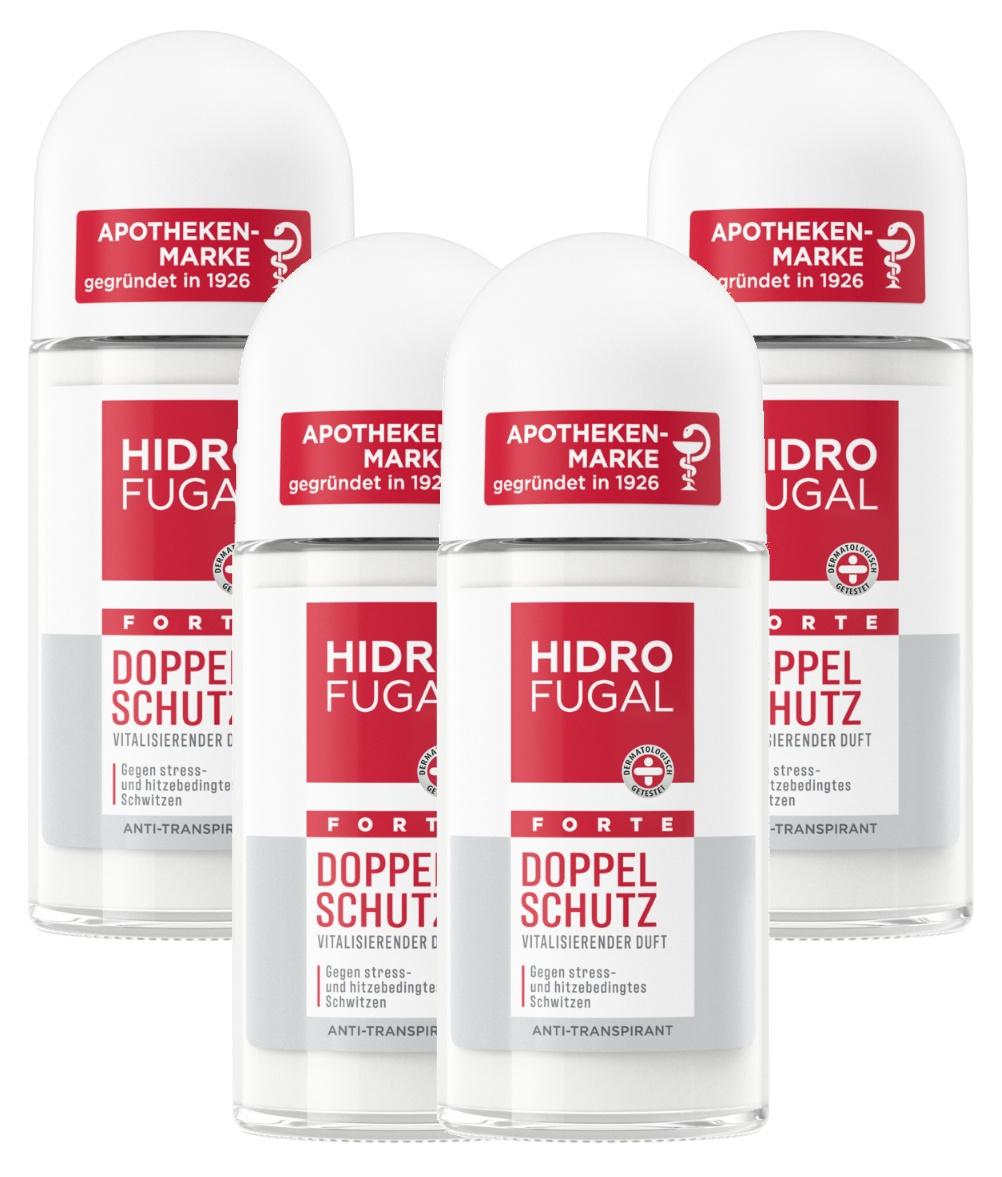 HIDROFUGAL Deo Forte Doppelschutz Roll-On 4 x 50ml
