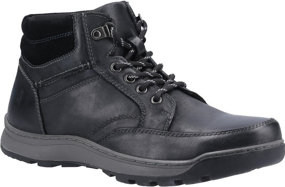 Hush Puppies - Pánske topánky "Grover", kožené FS7857 (45,5 EU) (Black)