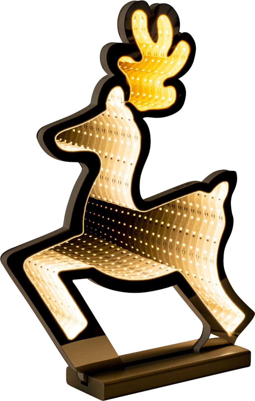 FHS Weinachtsbeleuchtung LED-Rentier 97 SMD LED R82420