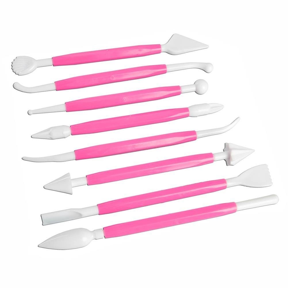Orion Dekorierspatel Stäbchen zum Dekorieren von Torten 8 Stück