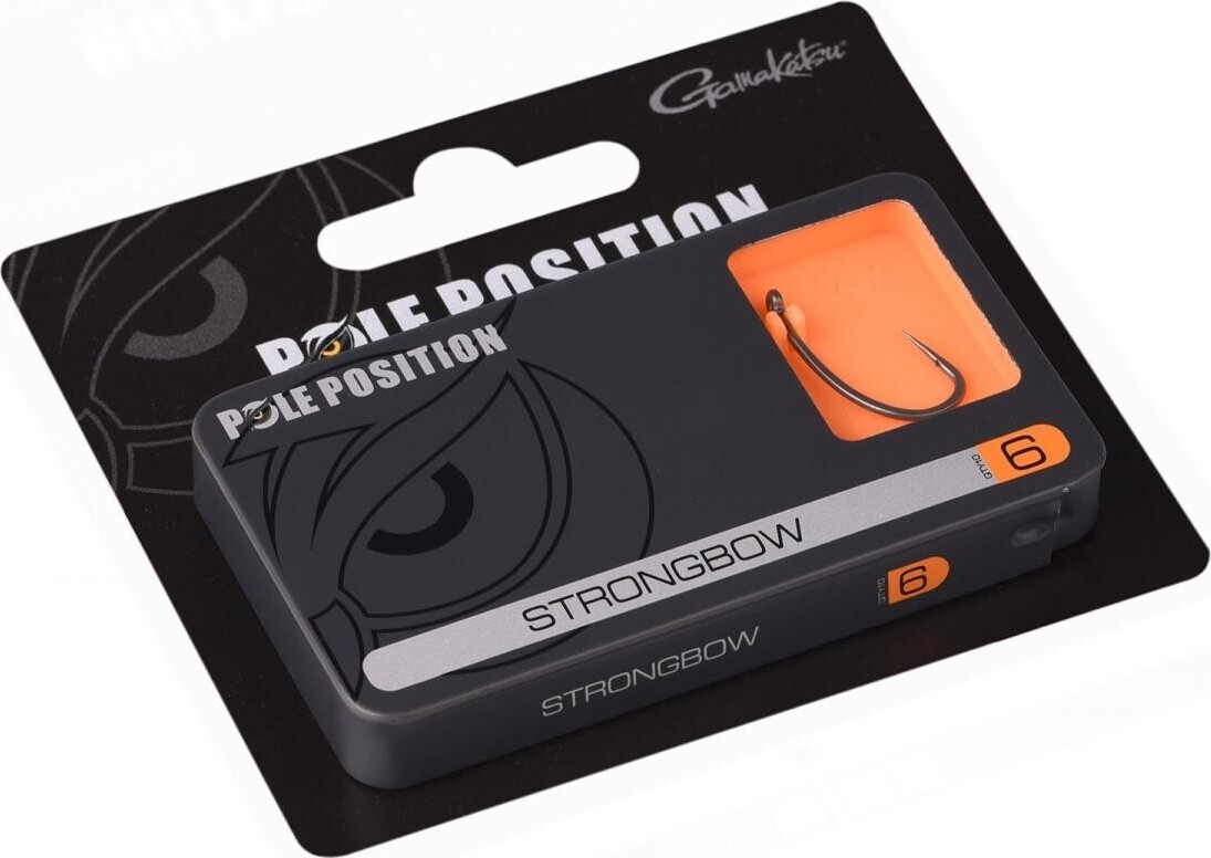 PolePosition Strongbow Hooks Ptfe 10st. Size 8 8542-408