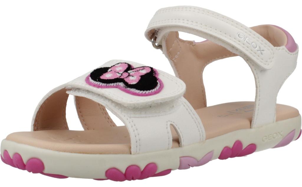 GEOX J SANDAL HAITI GIRL Weiß