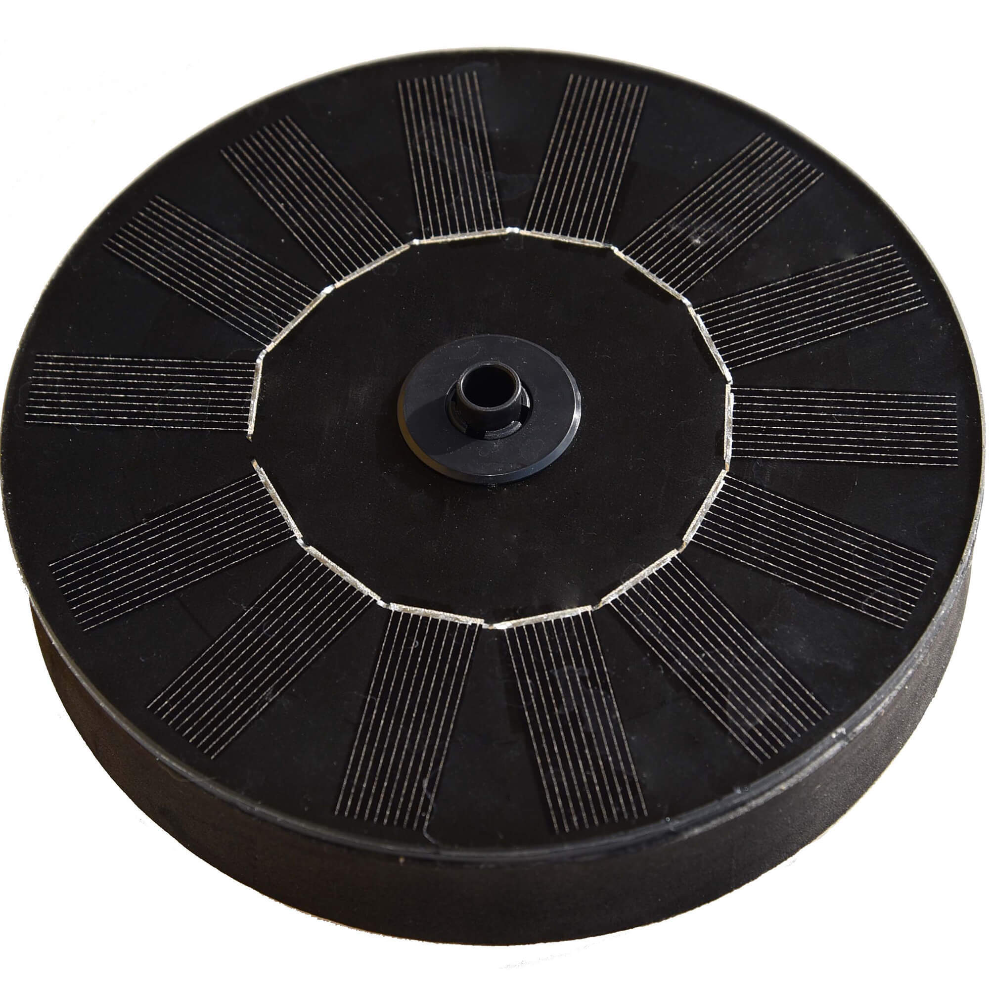 Wasserspiel Heissner Solar-Wasserspiel mit 7 verschiedenen Wasserspielen, Ø ca. 16 cm, Spritzhöhe bis zu 50 cm 890.169