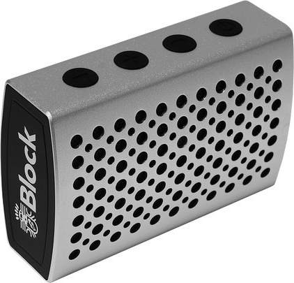 Block CONNECT : ONE Silber Bluetooth-Lautsprecher