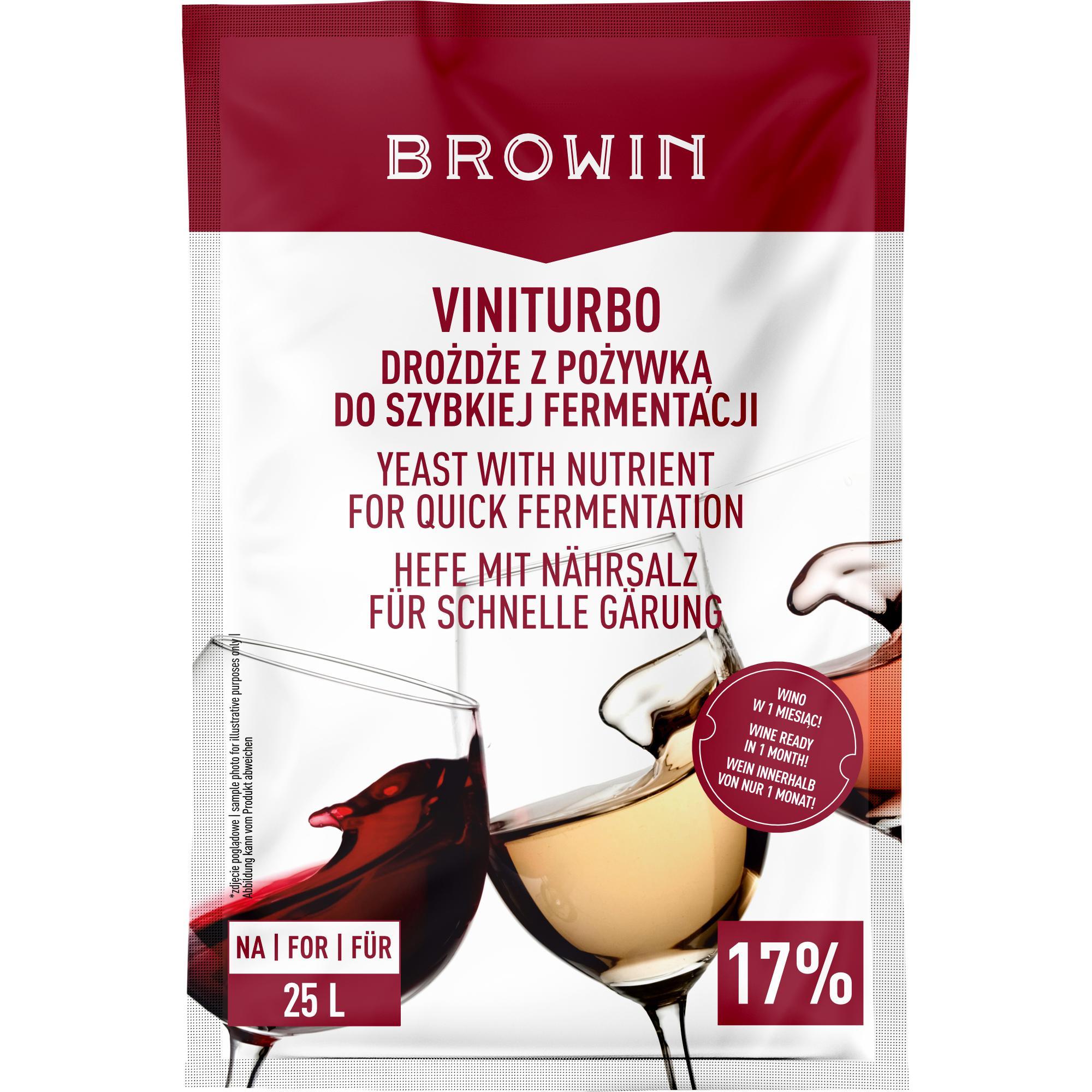 Browin Viniturbo – Hefe Für Schnelle Gärung 400402