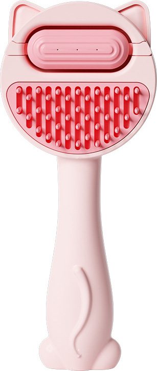 INF Neuer Haustiermassage-Reinigungskamm mit Wassertank Rosa 361244