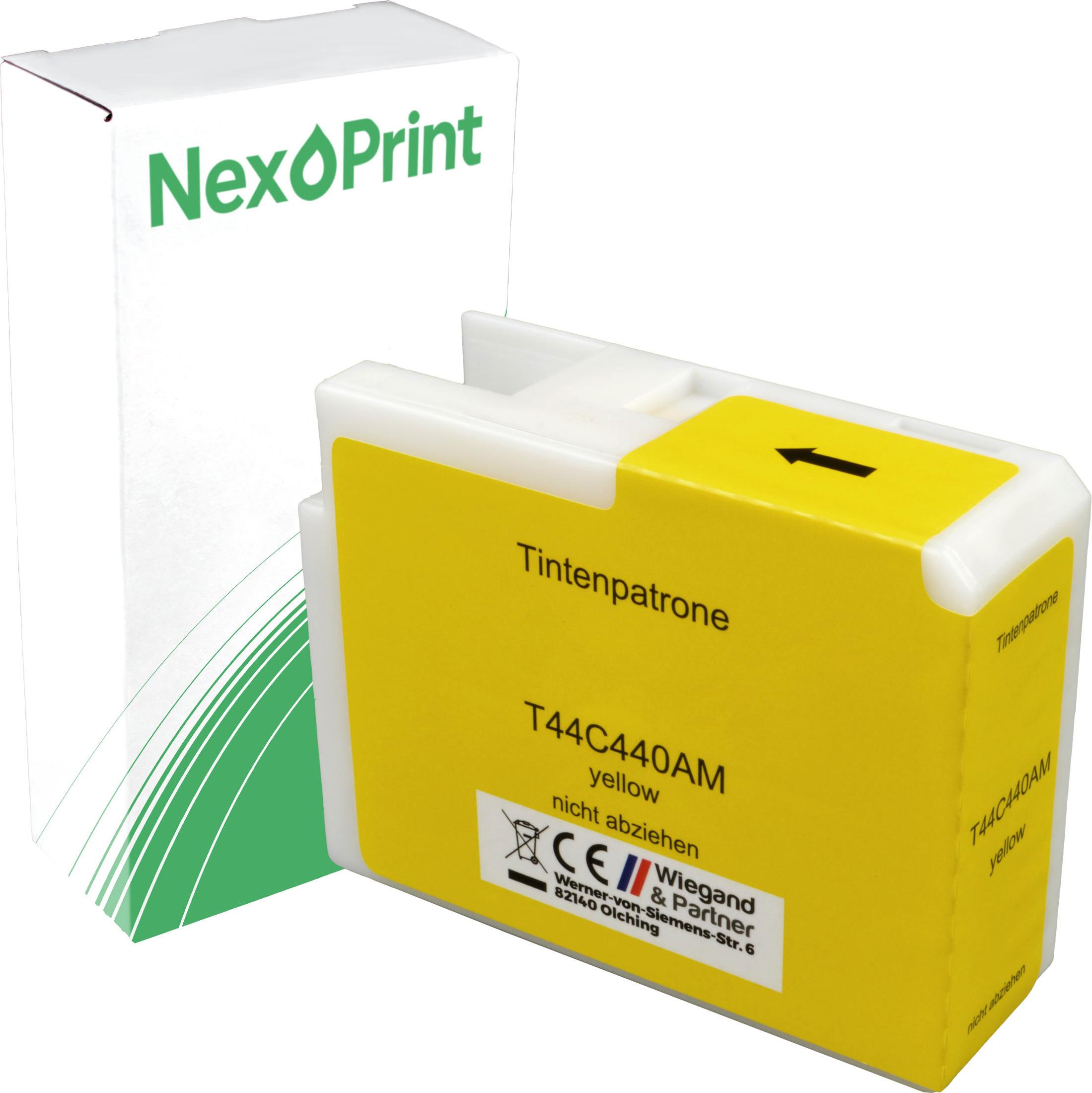 NexoPrint Druckerpatrone kompatibel zu Epson C13T44C440 SJIC36P(Y) yellow ColorWorks CW-C 6500 Pe Epson ColorWorks CW-C 6500 Ae Epson ColorWorks CW-C 6000 Pe Epson ColorWorks CW-C 6000 Ae Epson ColorWorks C 6500 T44C440-WB