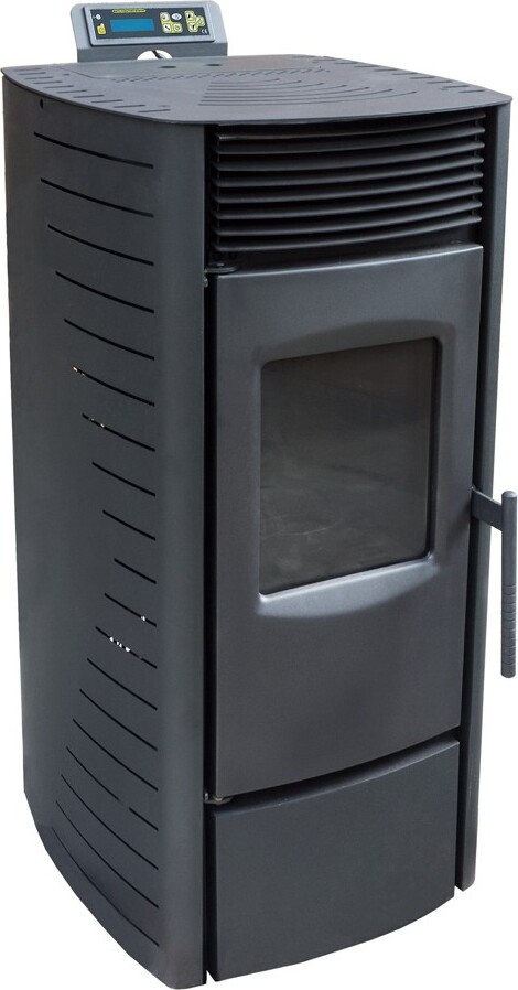 Nemaxx P9 Pelletofen Pelletkaminofen 11kW Kaminofen Heizofen Pellet Ofen Kamin Pelletheizung Heizgerät Kaminheizung Pellets -schwarz- WiFi-Ready 1751
