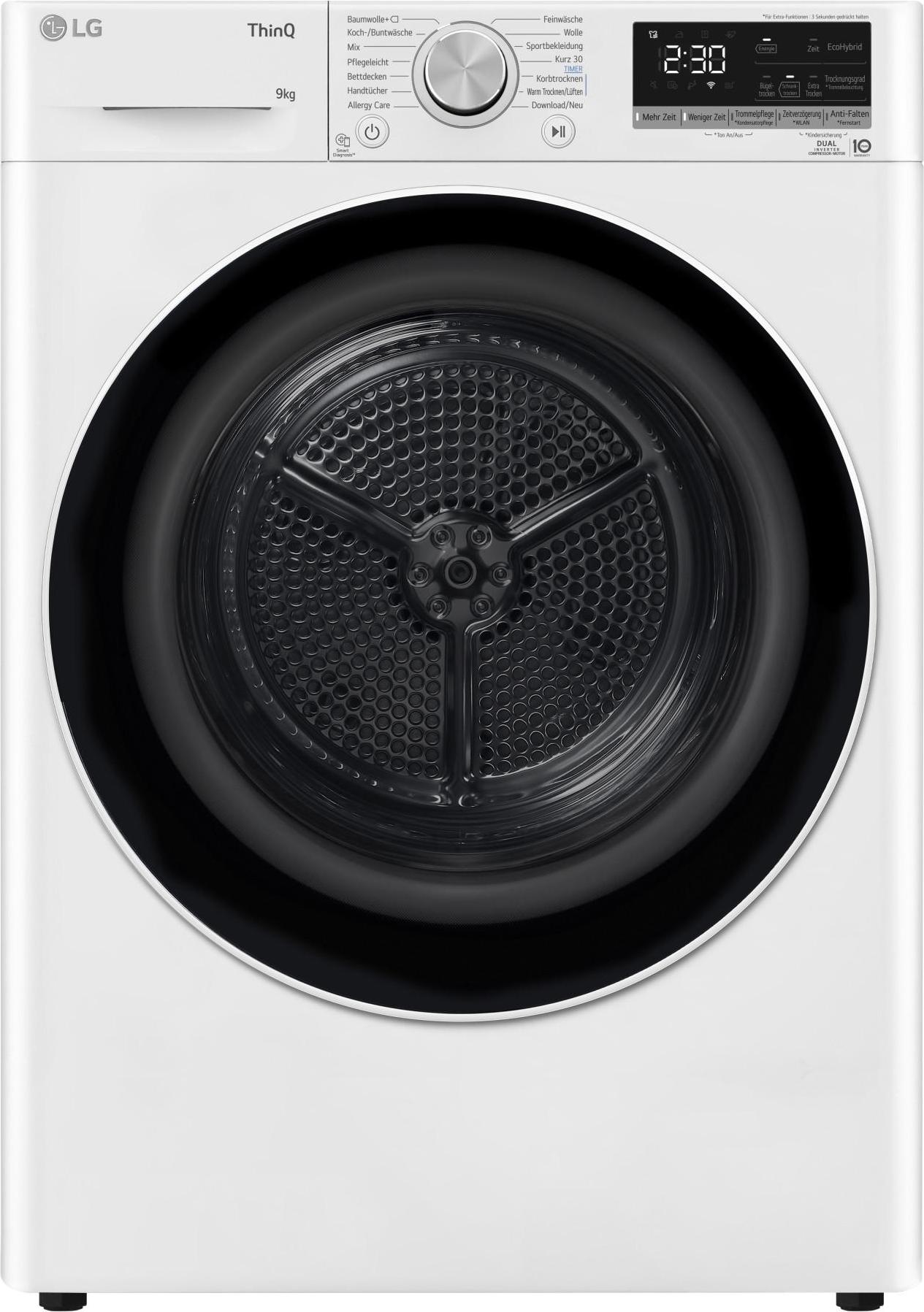 LG V9R09TC Vivace Wärmepumpentrockner