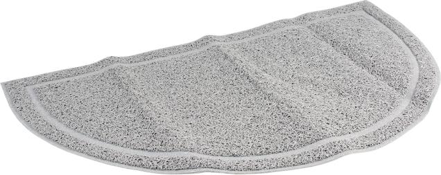 Duvo+ Katzentoiletten-Matte Hemisphäre grau 15324