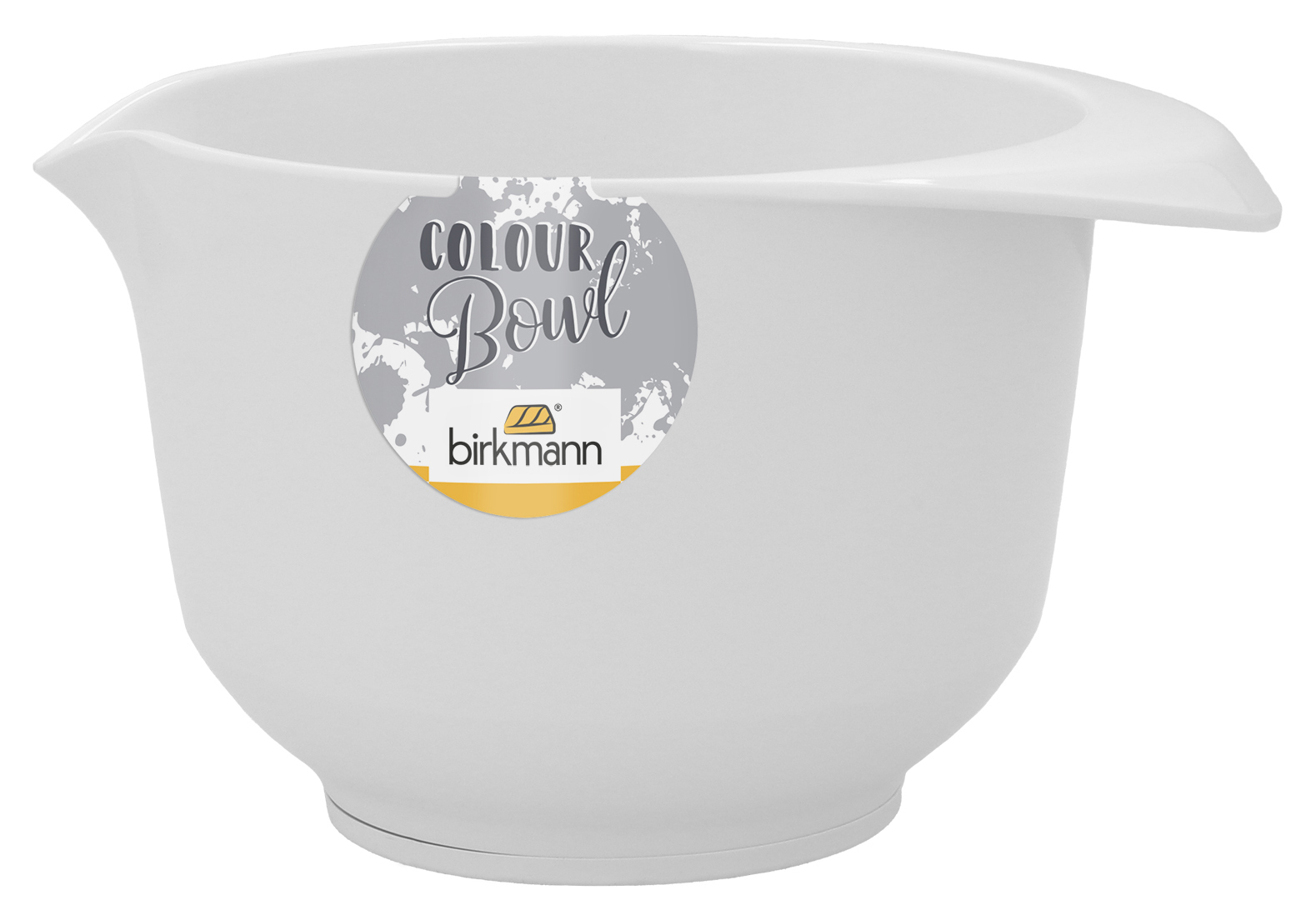 RBV Birkmann BIRKMANN Rühr- und Servierschüssel, 0,75 Liter, weiß, aus Melamin, standfest, kratzfest, BPA-frei, 70 708693