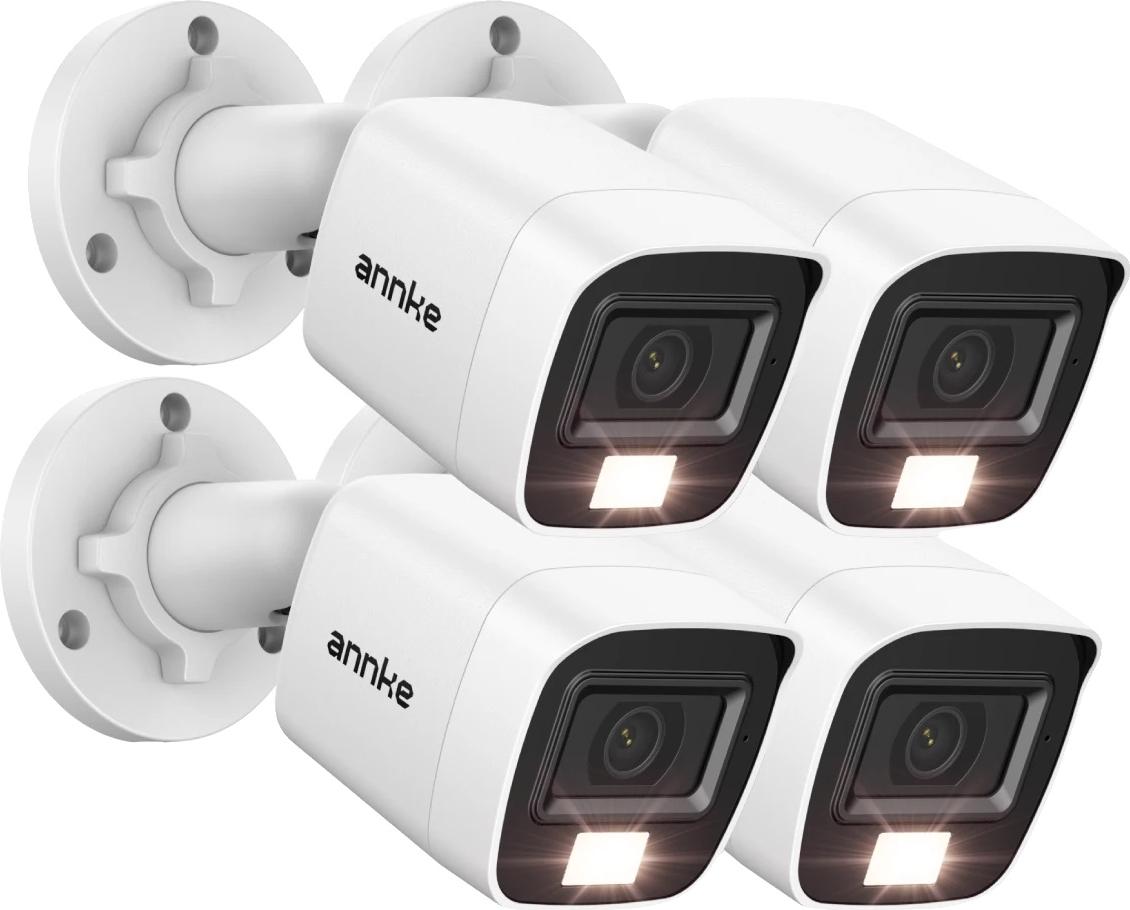 Bezpečnostná kamera, rozlíšenie 1080P HD, infračervené nočné videnie, čierna farba, typ 2, 1080p