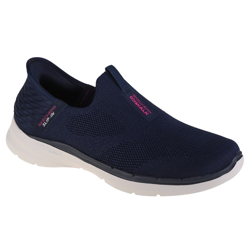 Skechers Go Walk 6 - Fabulous View 124569-NVY, tenisky, dámske, tmavomodré, veľkosť: 36,5