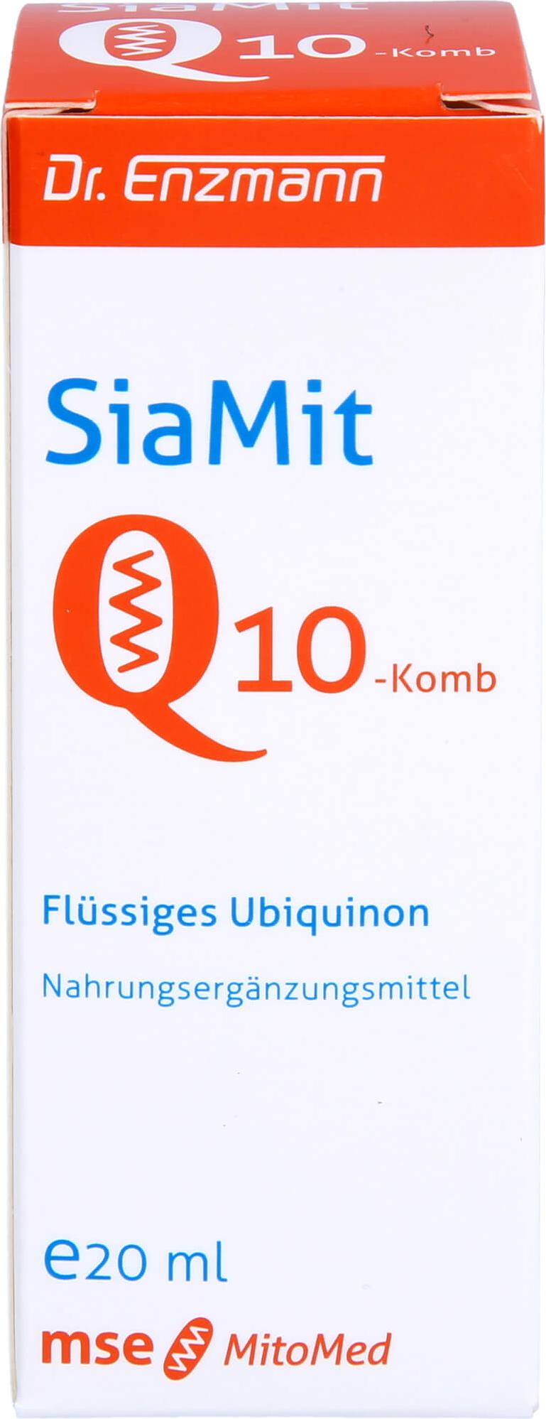 MSE Pharmazeutika GmbH SIAMIT Q10-Komb, 20 ml FLU 10758040