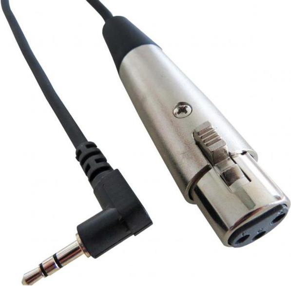 keepdrum MC-025XJ Audio-Kabel 0,3m XLR- TRS 3,5mm MC-025XJ-30Cam