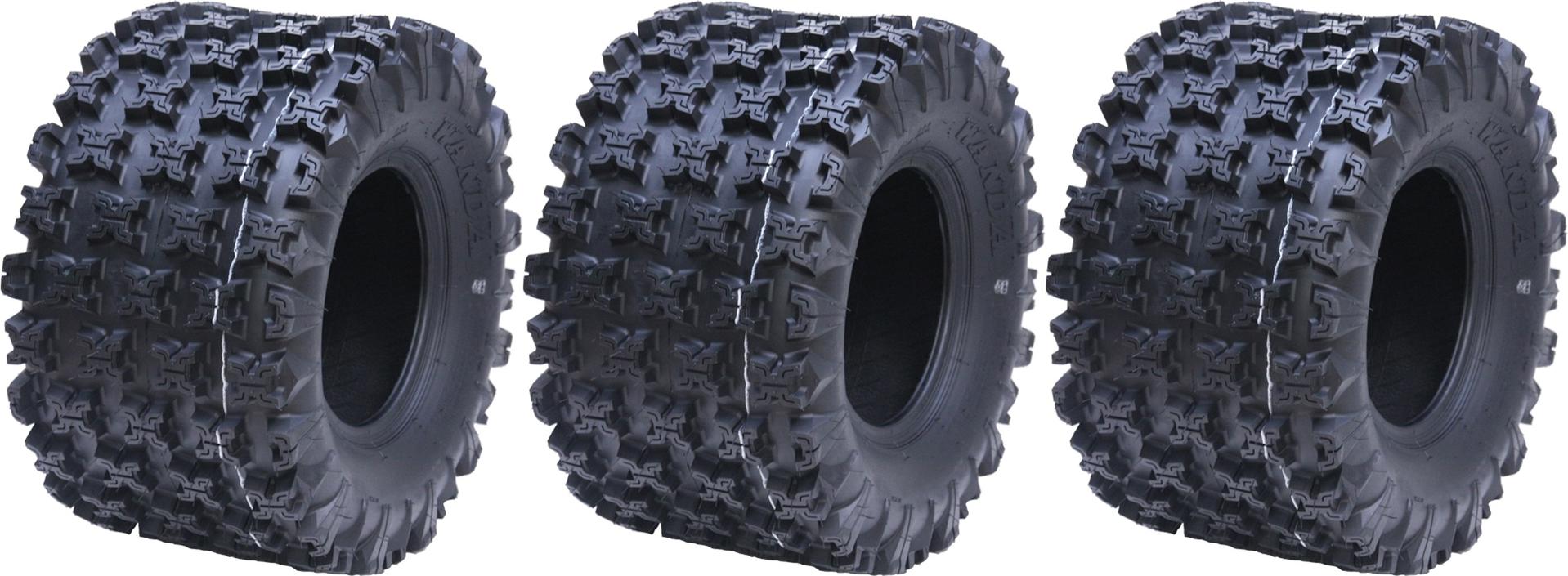 pneumatiky 20x11.00-9 Slasher ATV Quad 6ply Wanda Road Legal Race Tires (sada 3)