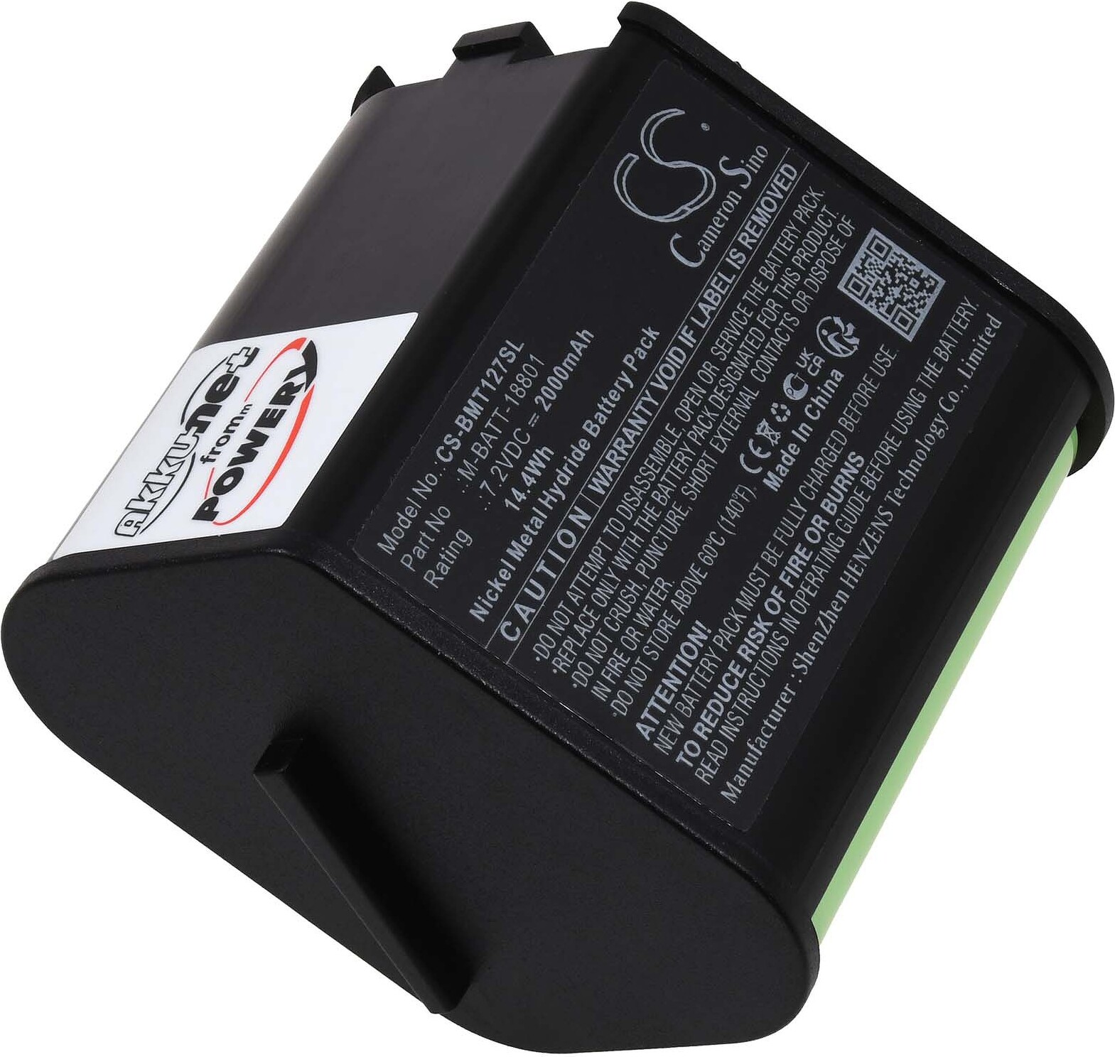 Powery Akku für Brady TLS PC Link Etiketten-, Labeldrucker G1.71.BRA.1.1E