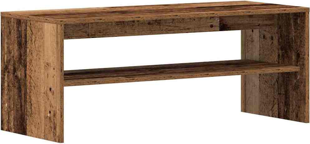 vidaXL TV-Regal Altholz-Optik 100x40x40 cm Holzwerkstoff 859125