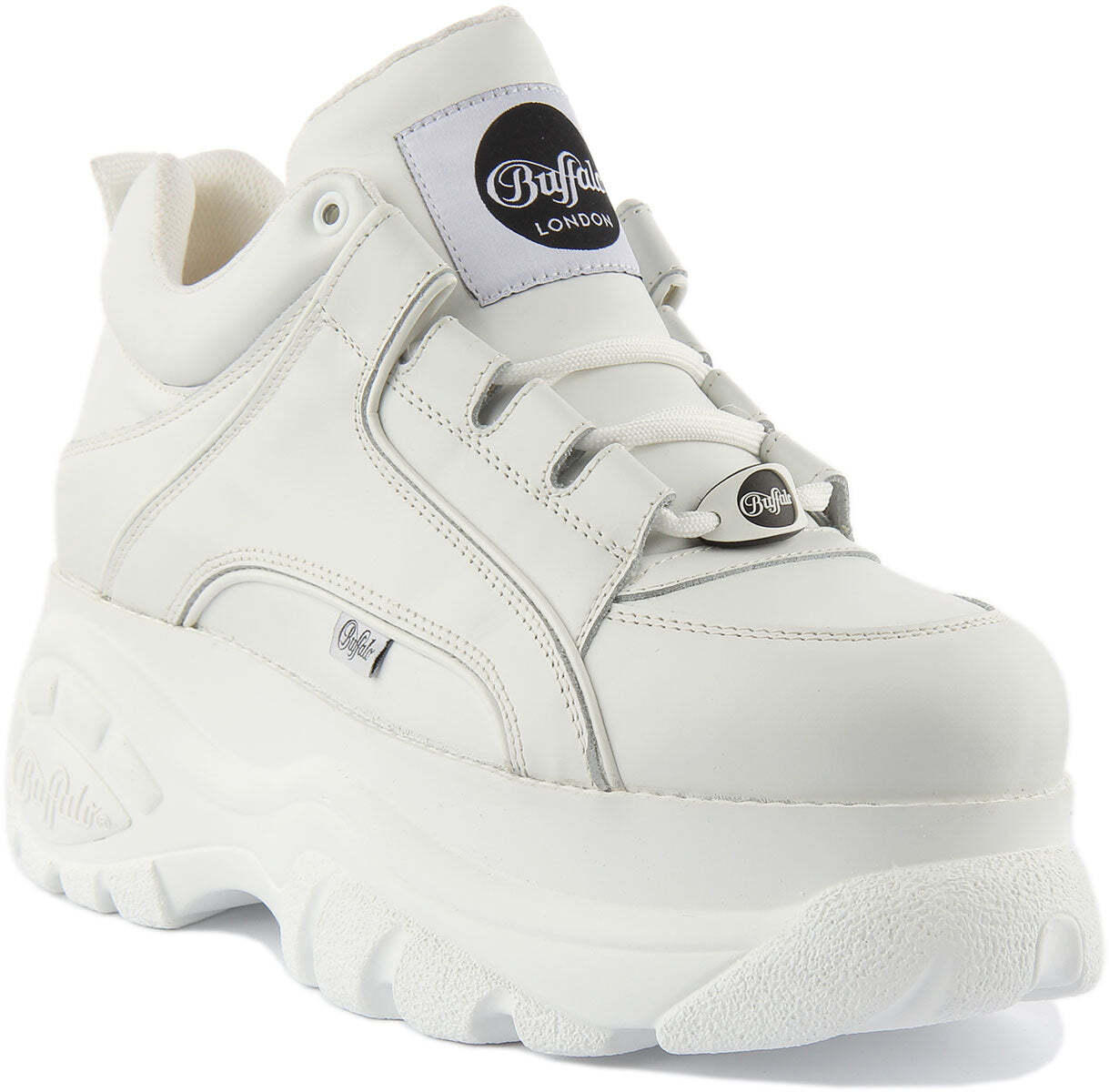 Buffalo Damen Sneaker Classic Low weiß 1313045