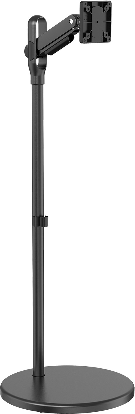 myWall HT34 Mobiler Standfuß für Flachbildschirme TV Ständer für Bildschirme 17 - 35 (43 - 89 cm), schwarz