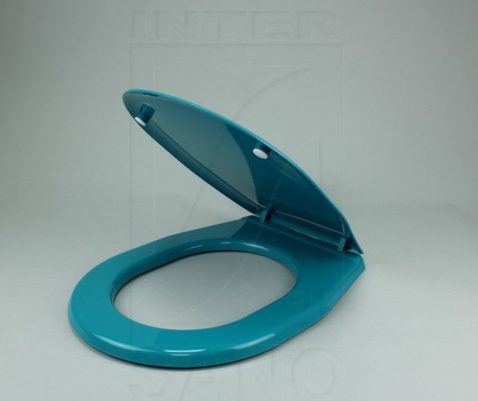 Reer WC-Sitz Soft blau zum verkleinern der Klobrille NEU 