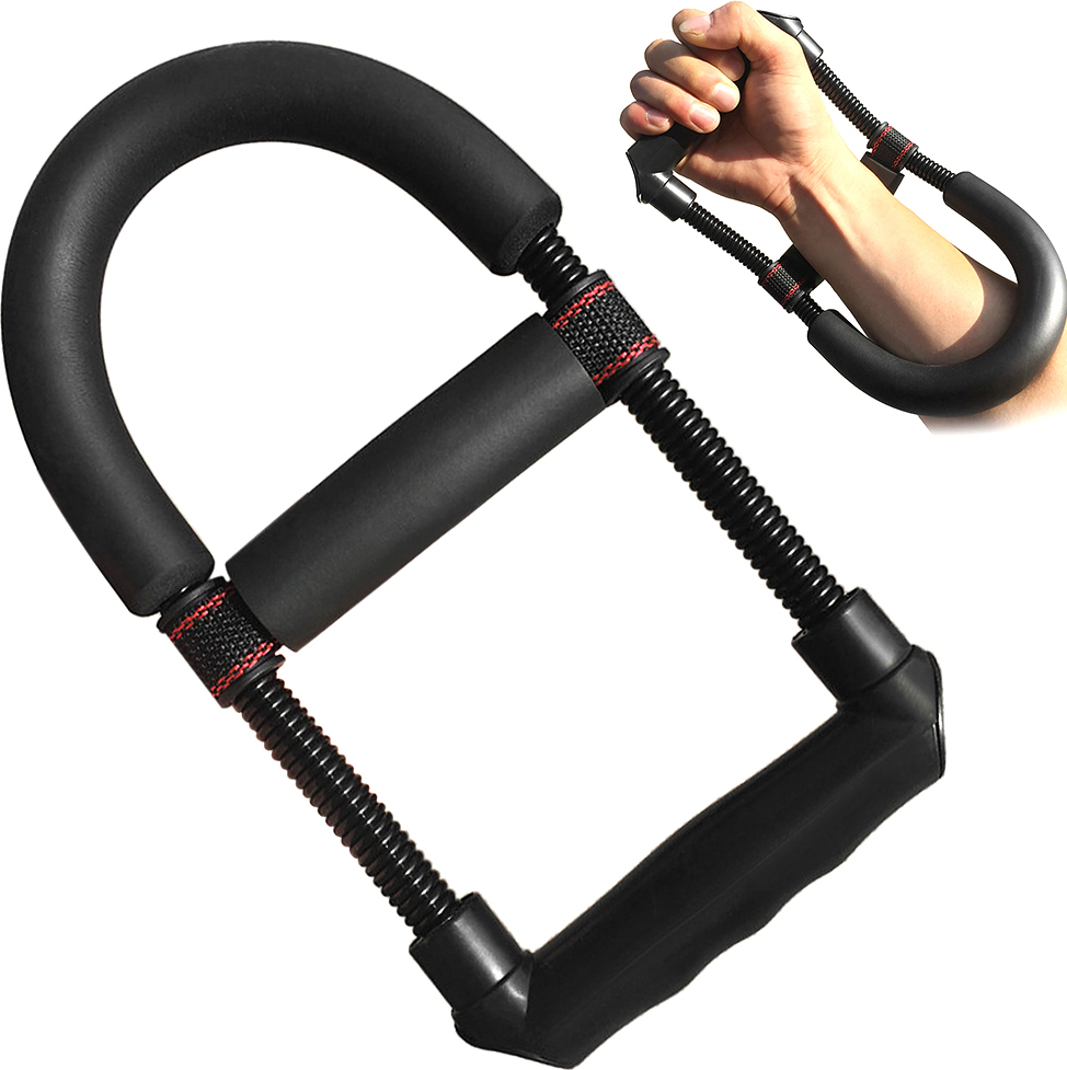 Aibecy Einstellbarer Handgriff Armtrainer Unterarm Hand Handgelenk Fingeruebung Fitnesstrainer Handtrainer Griffkrafttrainer Staerker