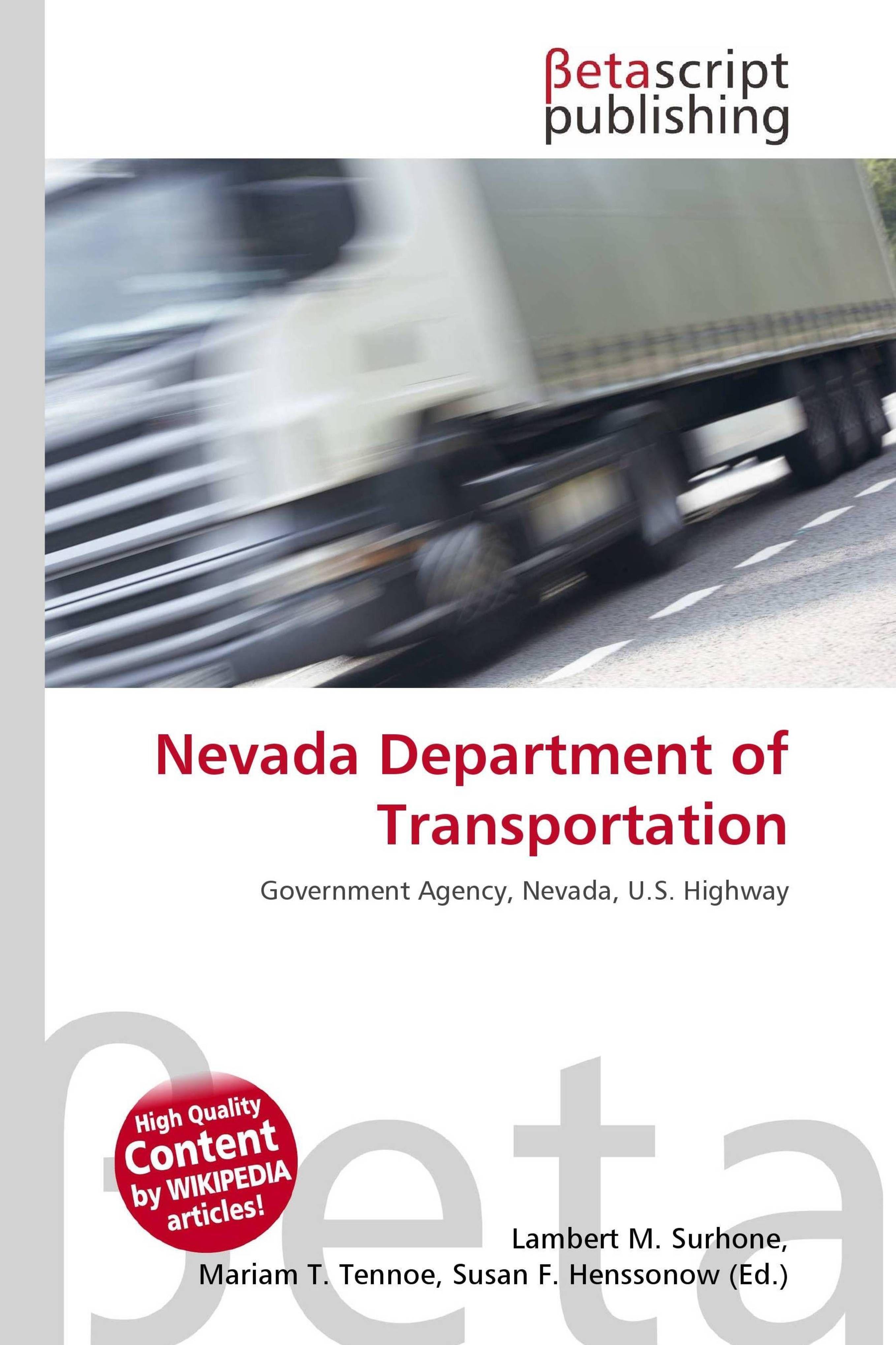 OMNISCRIPTUM Verkehrsministerium von Nevada