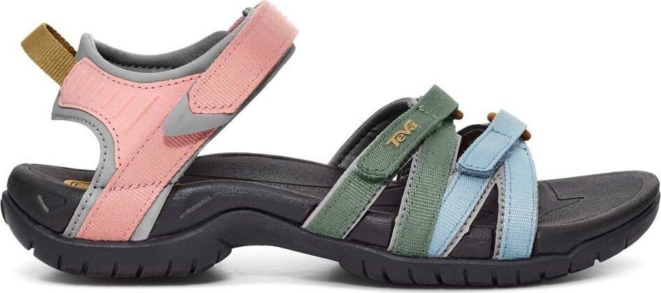 Teva Tirra Damen Sandale mit Klettverschluss, Fußgewölbestütze für leichte Wanderungen