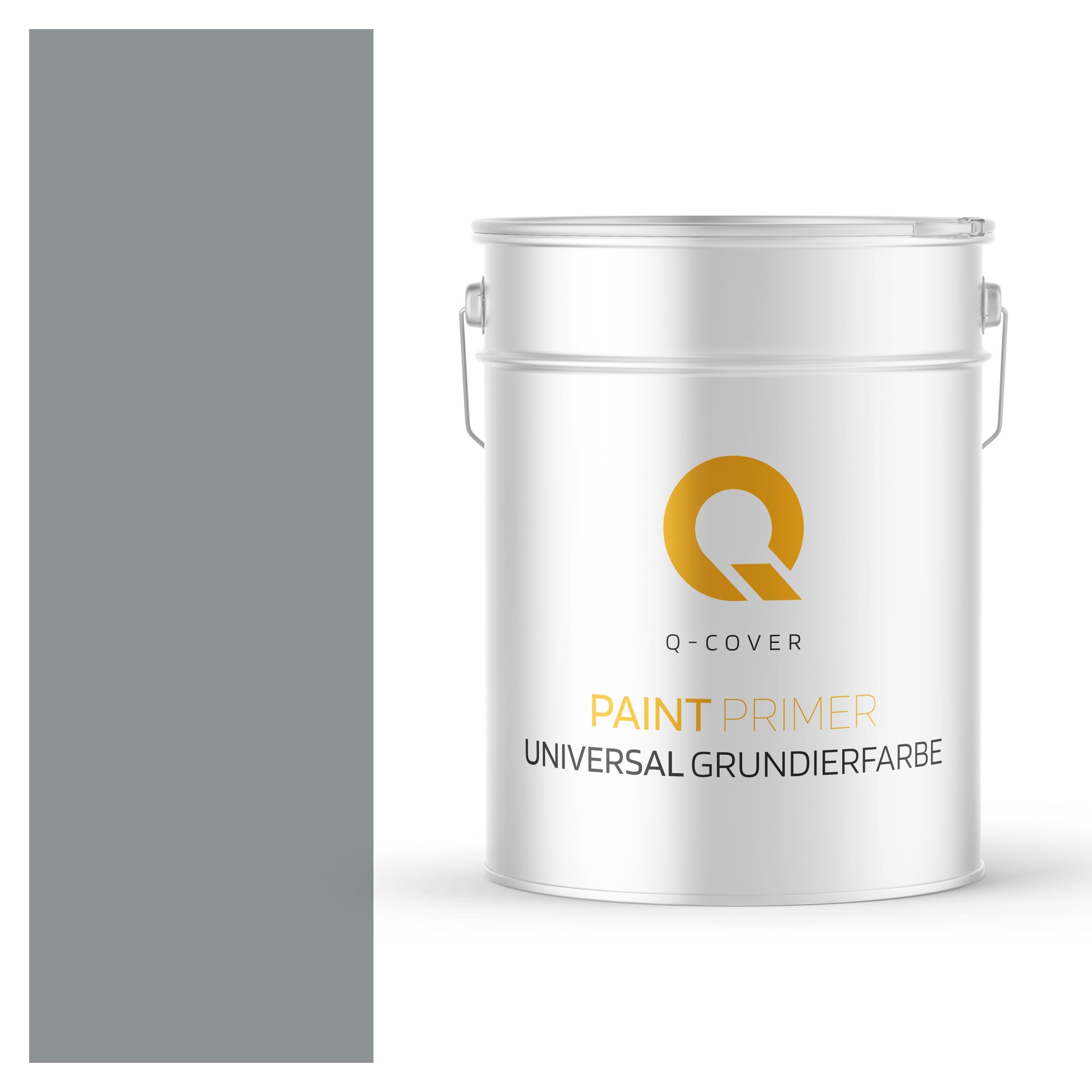 Q-Cover Grundierfarbe Grau 7045 10L | Universal Grundierung für Innen & Außen | Acrylatdispersion