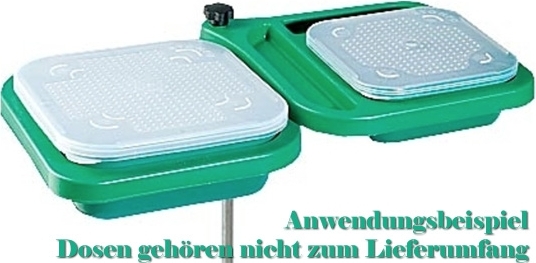 Stonfo Köderdosen Halter 2-fach bait box tray