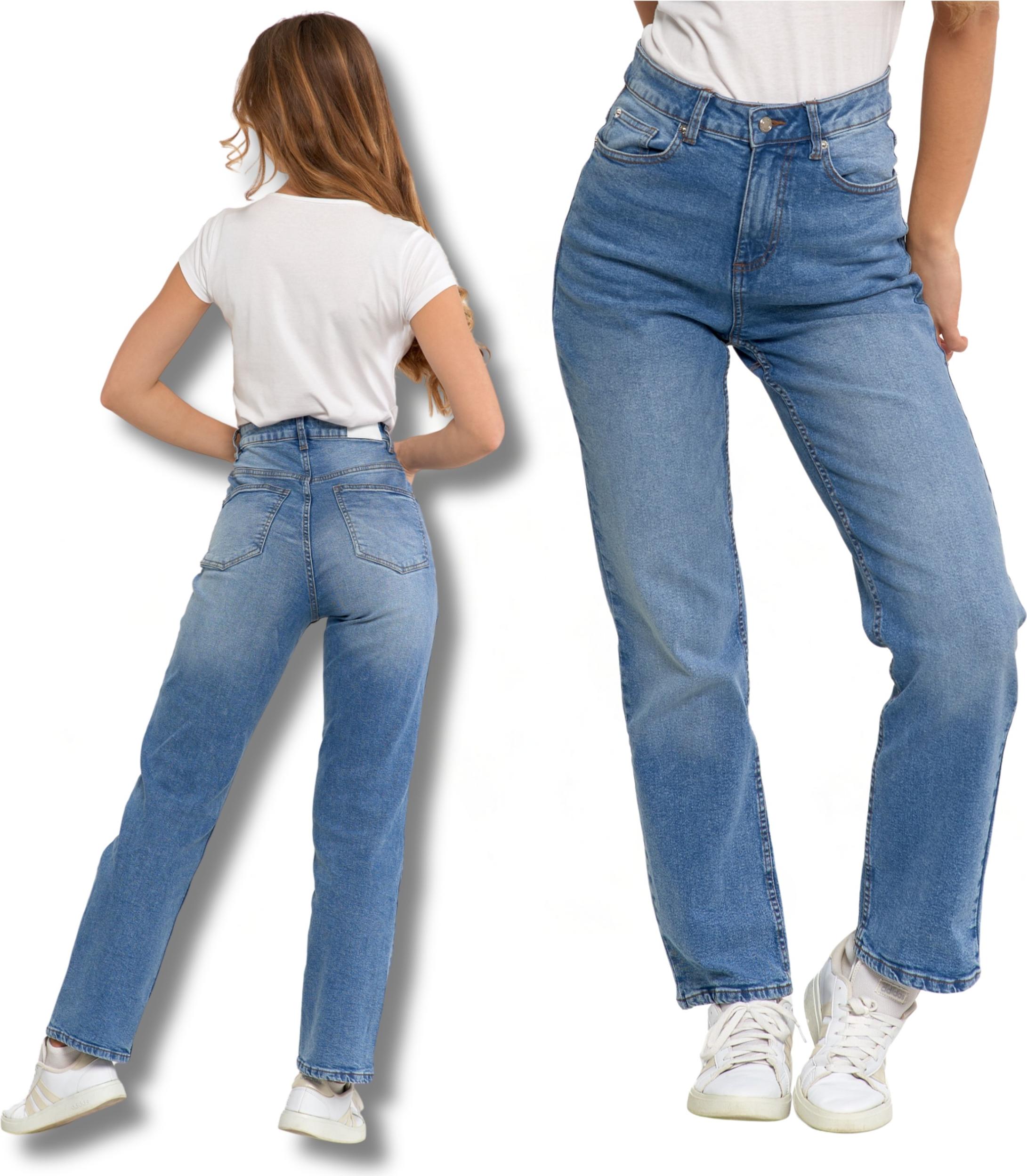 Damen Jeans mit geradem Bein Classic MORAJ r. M