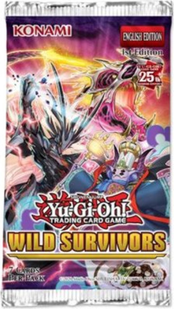 Konami Yu-Gi-Oh! Wild Survivors Booster - EN 116070