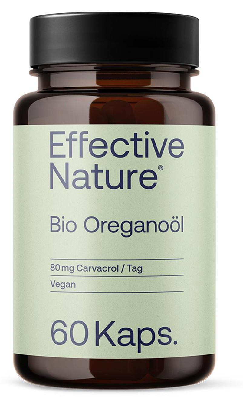 -Oreganoöl-Kapseln von effective nature - 60 Kapseln 6081