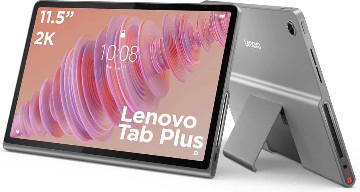 Lenovo Tab Plus, 29,2 cm (11.5"), 2000 x 1200 px, 128 GB, 8 GB, Android 14, Šedá
