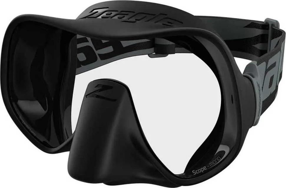 Zeagle Scope Mono Tauchmaske Schwarz Herren,Damen Schwarz One Size ZE-6500