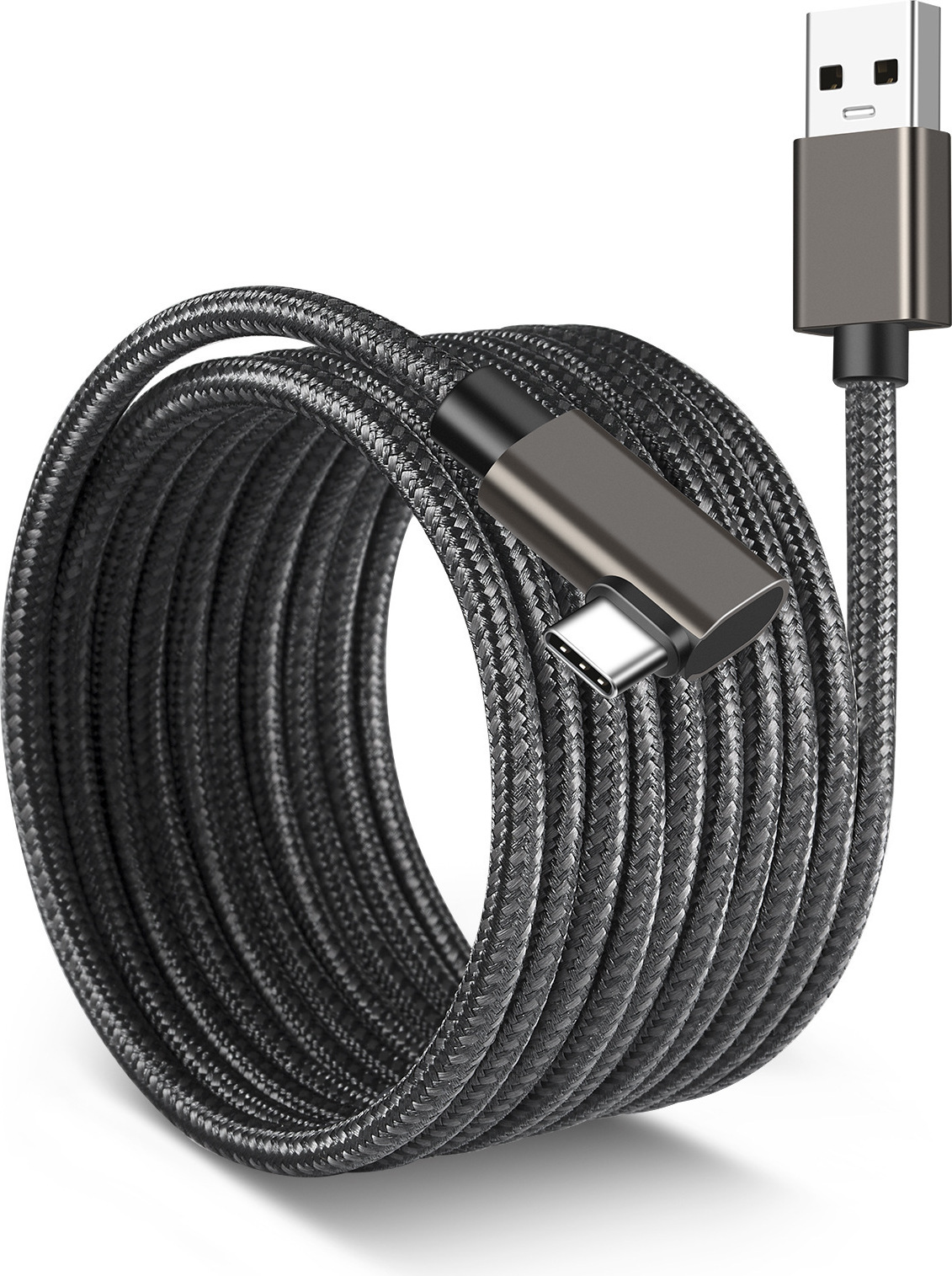INF Link-Kabel – VR-Kabel kompatibel mit Oculus Quest 2 Dunkelgrau 5 m 262702
