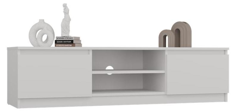 MUBLIG TV-Schrank Wolfgang Weiß 140 cm